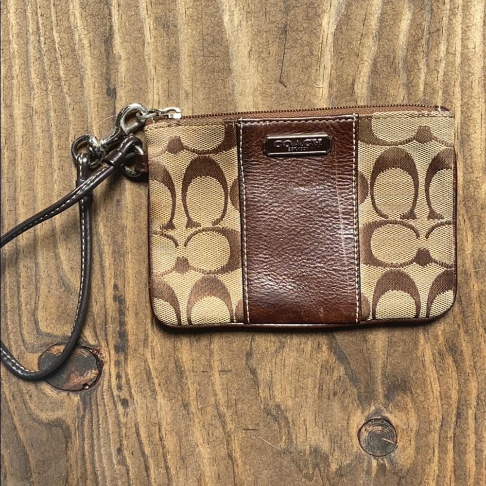 Coach wristlet